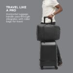 NOMATIC Travel Pack 20L Expandable 30L TSA Carry-On Laptop Backpack Water Resistant Black - Image 6