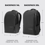 NOMATIC 20L Expandable Backpack Carry On Work Travel Laptop Bag 16" Water Resistant Daypack Men - Image 7